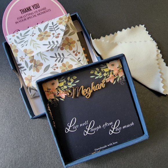 IEFSHINY Custom Name Necklace Personalized - Maghan- - Picture 4 of 5